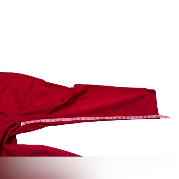 Brooks Brothers Clark Lightweight Advantage  Men’s Red Flat Front Chino Pants 31 - Picture 5 of 8